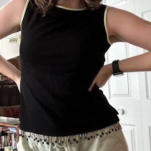 Vintage Beaded Beach Top